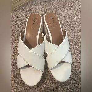 Style & co platform widget Sandals for women